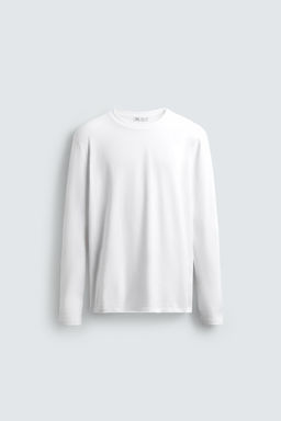 BASIC SLIM FIT T-SHIRT - Zara фото 13