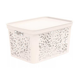 Корзина для белья LEAVES 30л 463*326*256мм. арт.С83900, С83901