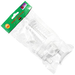 Кондитерский шприц Помощник 15х6х4см пластмассовый; насадки для крема - 8шт, пластик; в блистере (Китай) - Домашняя мода фото 3