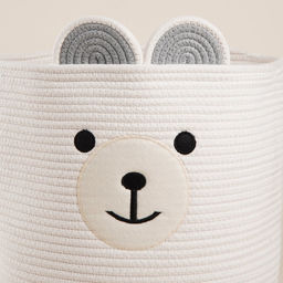 Корзина для хранения SL Home, плетёная, ручной работы, 353530 см, белая - Sima-land home фото 4