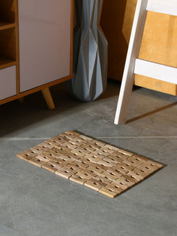 Коврик из тикового дерева, 40×30×0.7 см