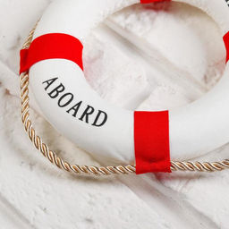 Декор настенный, панно «Спасательный круг», 14×1 см