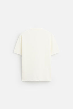 RELAXED FIT KNIT T-SHIRT - Zara фото 15