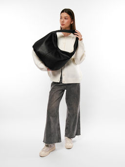 LACCOMA сумка Элизабет-черный эко кожа хлопок