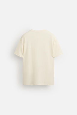 100% LINEN T-SHIRT - Zara фото 8