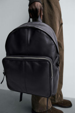 LEATHER BACKPACK