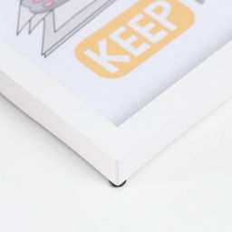 Фоторамка для фото 21×30 см Keep memories, Naomi, пластик, белый