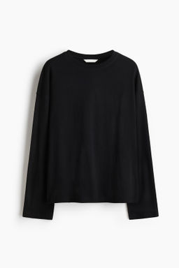Camiseta de manga larga en algod?n
