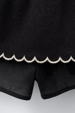 NEEDLECORD BERMUDA SKORT - Zara фото 4