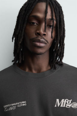 SLOGAN PRINT T-SHIRT - Zara фото 5