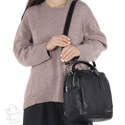 Рюкзак женский 69013-23 black Velina Fabbiano - Safenta в Новосибирске