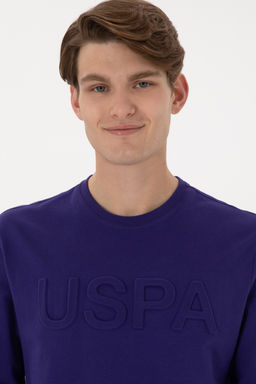 Erkek Mor Basic Sweatshirt - U.s. polo assn фото 9