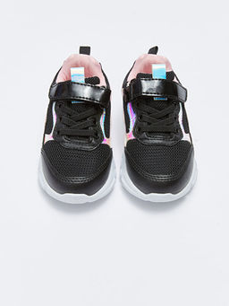 Ba?c?k ve C?rt C?rtl? K?z Bebek Aktif Spor Ayakkab?s? - Waikiki фото 3