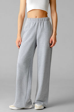 Арт. 7590 Брюки женские 44-52 (5шт) Цвет:серый меланж