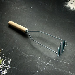 Цена за 5 шт. Толкушка с деревянной ручкой Змейка, 27 см