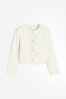 Chaqueta corta de sarga