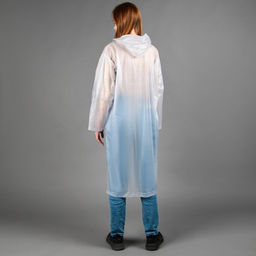 Дождевик-плащ У природы нет плохой погоды, размер 42-48, цвет белый - Simaland фото 7