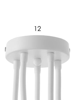 Светильник потолочный 10119/5, 5хE27, 60 Вт, белый