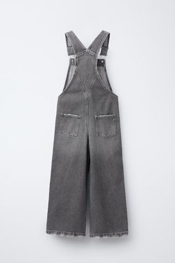 LONG DENIM DUNGAREES - Zara фото 2