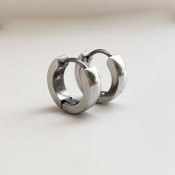 Серьги из стали
