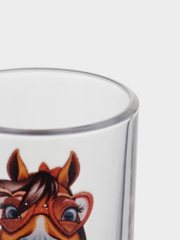 Цена за 18 шт. Набор стопок Гладкий. Крейзи лошадки, 50 мл, 6 шт., стекло, прозрачный