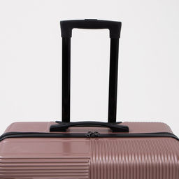Чемодан большой 28 кодовый замок, цвет розовый - Simaland фото 6