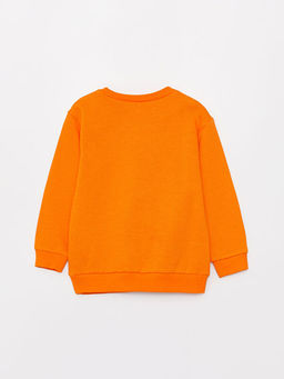 Bisiklet Yaka Minnie Mouse Bask?l? K?z Bebek Sweatshirt ve Tayt 2li - Waikiki фото 3