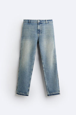 FLARED JEANS WITH ZIPS - Zara фото 6