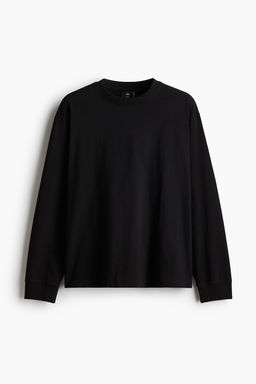Camiseta de manga larga en punto Loose Fit - H&m фото 5