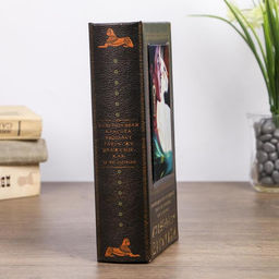 Шкатулка книга - сейф «Нефертити», с ключами, дерево, 21×13×5 см