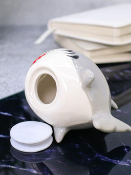 Копилка керамическая Акула/Shark, grey (15х8,5 см)