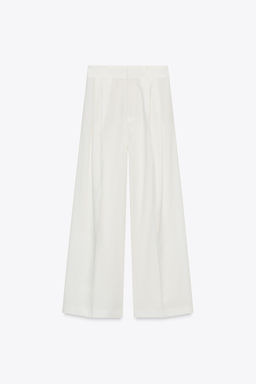 PLEATED TROUSERS WITH FLAPS - Zara фото 4