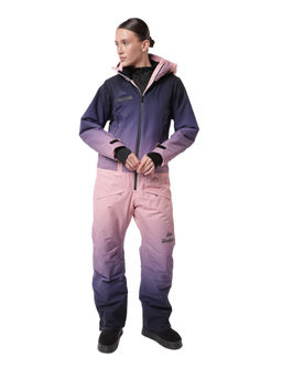 Комбинезон BB-0550 Розово-серый - Snow headquarter фото 35