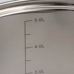 Кастрюля Magistro Grande, 5.5 л, металлическая крышка, капсульное дно, индукция, нержавеющая сталь  фото 5