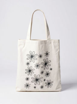 Эко-шоппер из 100% хлопка "DAISY"