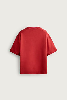 SUDADERA RELAXED FIT INTERLOCK / Rojo - Zara фото 10