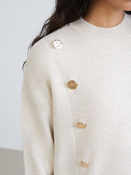 Bisiklet Yaka Kad?n Triko Tunik