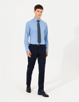 Lacivert Slim Fit Kuma_ Pantolon