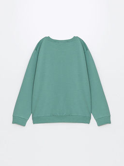 Bisiklet Yaka K?z ?ocuk Sweatshirt - Waikiki фото 2