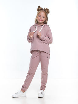 Спортивный костюм для девочки детская одежда для фитнеса бег 22-7610 пыльная роза