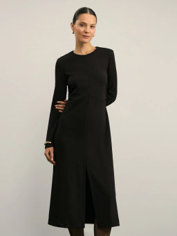 Платье длины миди со сборкой / Zarina  фото 2