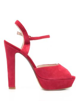 06-87VB RED Туфли женские (натуральная замша) - Фабричный китай фото 10