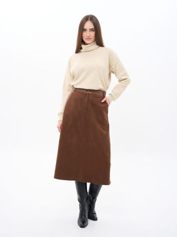 замшевая юбка - Трика фото 2