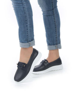 03-ZL-8861-1 NAVY Полуботинки женские (натуральная кожа)