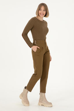 Женские джинсовые брюки светло-коричневого цвета Неожиданная скидка в корзине