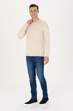 U. S. Polo Assn / Мужской песочный свитер - U.s. polo assn фото 17