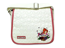 Сумка Фея белая 27х20,5х7см