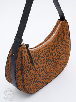 Сумка женская кожаная 8533VGF leopard Vitelli Grassi
