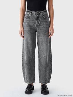 Balloon Fit Kad?n Jean Pantolon