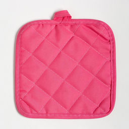 Кухонный набор 2 предмета Доляна Tropical цвет розовый прихватка 17х17 см, варежка 25х16 см,100% п/э  фото 5